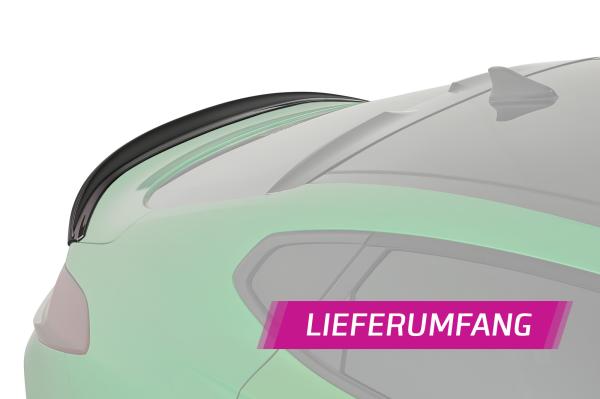 CSR Heckspoiler | Heckflügel mit ABE für Hyundai I30 N (PD) Fastback HF788-S schwarz matt strukturiert (keine Lackierung erforderlich)