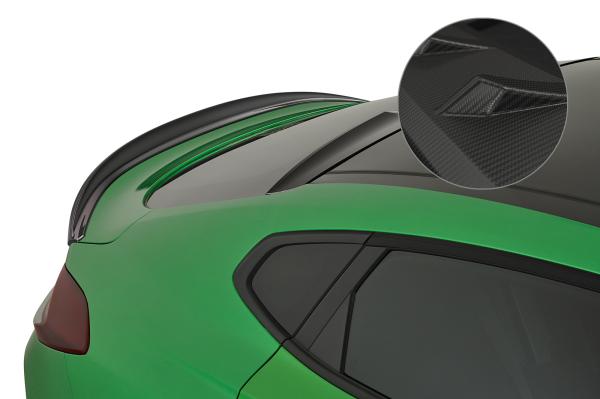 CSR Heckspoiler | Heckflügel mit ABE für Hyundai I30 N (PD) Fastback HF788-M Carbon Look matt strukturiert (keine Lackierung erforderlich)