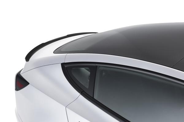 CSR Heckspoiler | Heckflügel mit ABE für Tesla Model 3 HF792-L Lackierung erforderlich (schwarz matt)