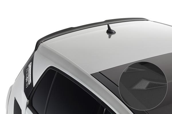 CSR Heckspoiler | Heckflügel mit ABE für VW Golf 7 Basis HF795-S Strukturiert schwarz matt (keine Lackierung erforderlich)