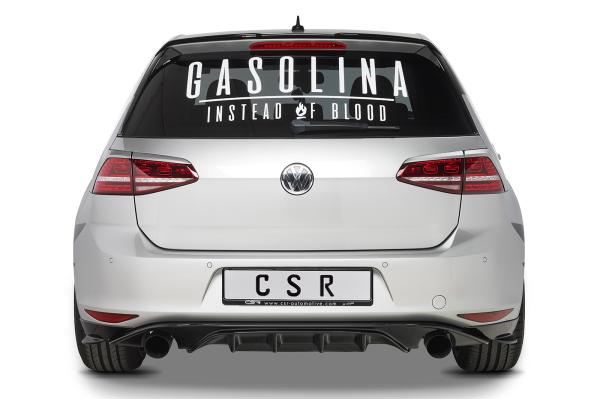 CSR Heckspoiler | Heckflügel mit ABE für VW Golf 7 Basis HF795-K Kupfer matt (keine Lackierung erforderlich)