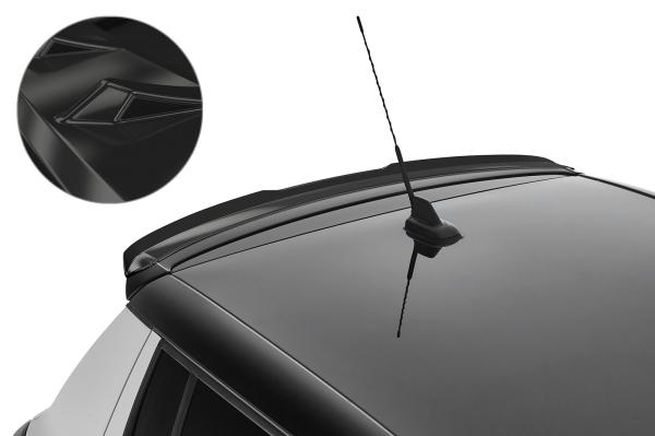 CSR Heckspoiler | Heckflügel mit ABE für Skoda Fabia 2 RS (Typ 5J) HF803-G Glossy schwarz Hochglanz (keine Lackierung erforderlich)
