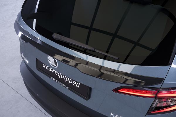 CSR Heckspoiler | Heckflügel mit ABE für Skoda Karoq HF806-L schwarz matt (Lackierung erforderlich)