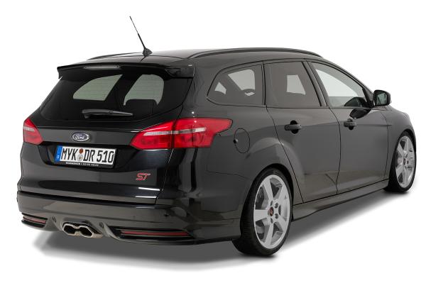 CSR Heckspoiler | Heckflügel mit ABE für Ford Focus MK3 ST Turnier HF807-S Strukturiert schwarz matt (keine Lackierung erforderlich)