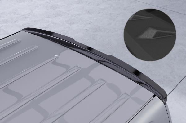 CSR Heckspoiler | Heckflügel mit ABE für VW T5 Bus HF808-S Strukturiert schwarz matt (keine Lackierung erforderlich)