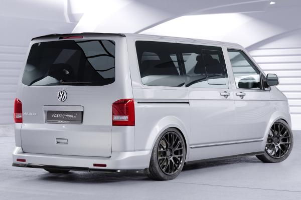 CSR Heckspoiler | Heckflügel mit ABE für VW T5 Bus HF808-L Lackierung erforderlich (schwarz matt)