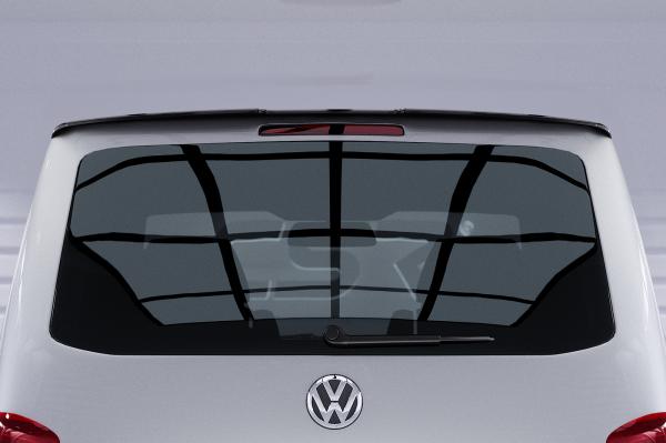 CSR Heckspoiler | Heckflügel mit ABE für VW T5 Bus HF808-L Lackierung erforderlich (schwarz matt)