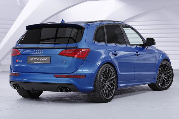 CSR Heckspoiler | Heckflügel mit ABE für Audi Q5 S-Line/SQ5 (8R) HF809-L schwarz matt (Lackierung erforderlich)
