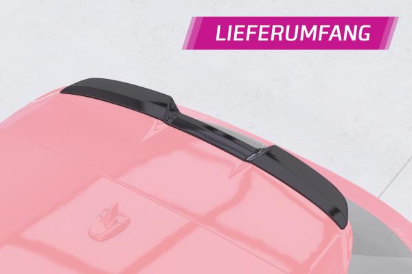 CSR Heckspoiler | Heckflügel mit ABE für Audi A3 Sportback S-Line/S3 (8Y) HF811-S schwarz matt strukturiert (keine Lackierung erforderlich)