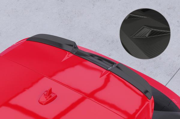 CSR Heckspoiler | Heckflügel mit ABE für Audi A3 Sportback S-Line/S3 (8Y) HF811-M Carbon Look matt strukturiert (keine Lackierung erforderlich)