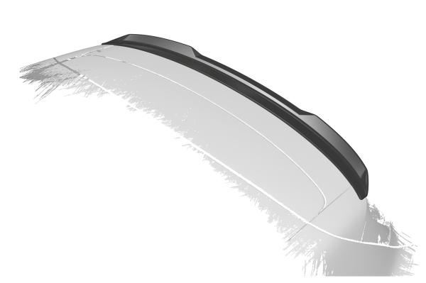 CSR Heckspoiler | Heckflügel mit ABE für Renault Clio 5 HF812-S Strukturiert schwarz matt (keine Lackierung erforderlich)