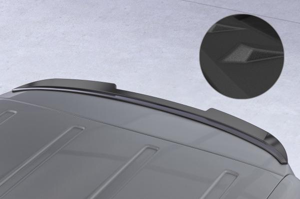 CSR Heckspoiler | Heckflügel mit ABE für VW Caddy 4 (Typ SA) HF814-S Strukturiert schwarz matt (keine Lackierung erforderlich)