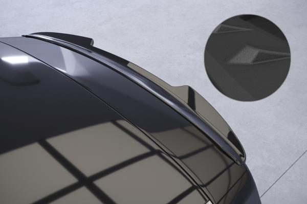 CSR Heckspoiler | Heckflügel mit ABE für Smart fortwo (453) HF815-S schwarz matt strukturiert (keine Lackierung erforderlich)