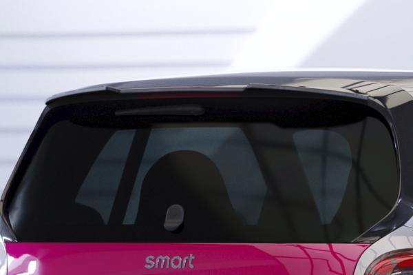 CSR Heckspoiler | Heckflügel mit ABE für Smart fortwo (453) HF815-L schwarz matt (Lackierung erforderlich)