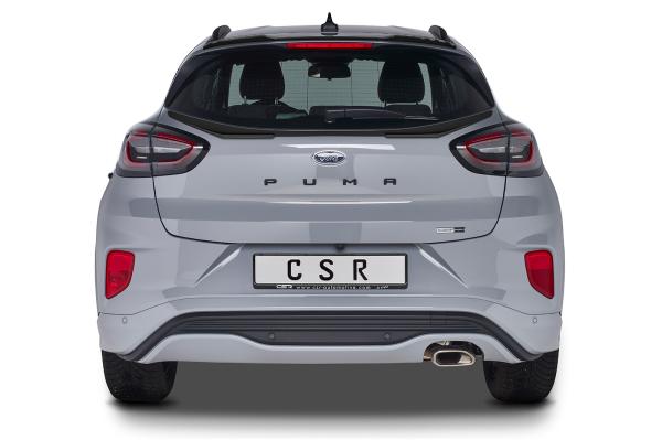 CSR Heckspoiler | Heckflügel mit ABE für Ford Puma '20 HF817-G Glossy schwarz Hochglanz (keine Lackierung erforderlich)
