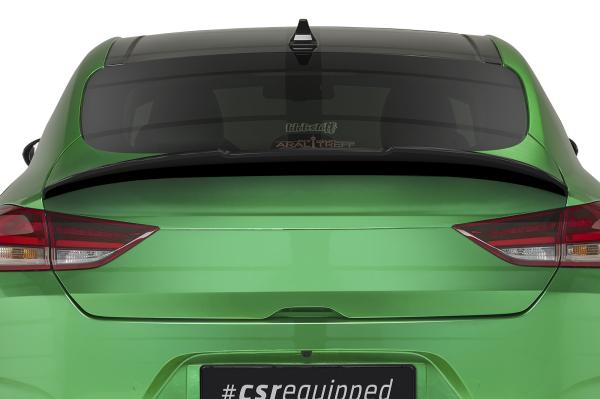 CSR Heckspoiler | Heckflügel mit ABE für Hyundai i30 N Fastback (PD) HF819-M Carbon Look matt strukturiert (keine Lackierung erforderlich)