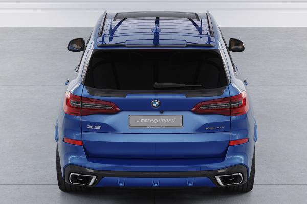 CSR Heckspoiler | Heckflügel mit ABE für BMW X5 (G5) HF823-C Carbon Look Hochglanz (keine Lackierung erforderlich)