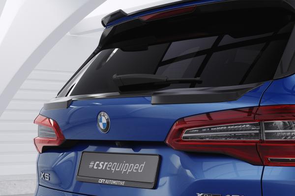 CSR Heckspoiler | Heckflügel mit ABE für BMW X5 (G5) HF824-C Carbon Look Hochglanz (keine Lackierung erforderlich)