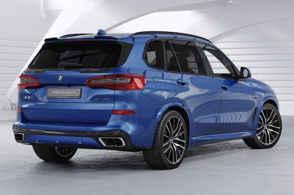 CSR Heckspoiler | Heckflügel mit ABE für BMW X5 (G5) HF824-C Carbon Look Hochglanz (keine Lackierung erforderlich)