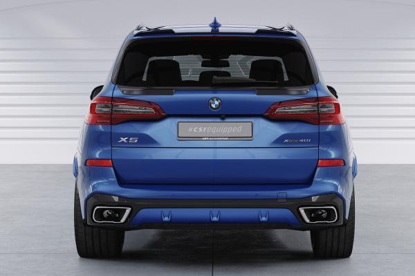 CSR Heckspoiler | Heckflügel mit ABE für BMW X5 (G5) HF824-C Carbon Look Hochglanz (keine Lackierung erforderlich)