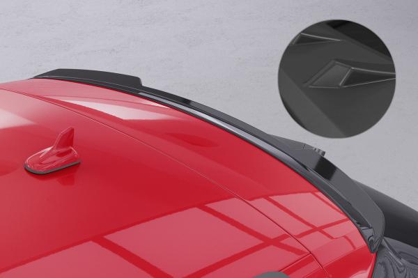 CSR Heckspoiler | Heckflügel mit ABE für Audi A6 C8 (Typ 4K/F2) Avant HF826-L Lackierung erforderlich (schwarz matt)