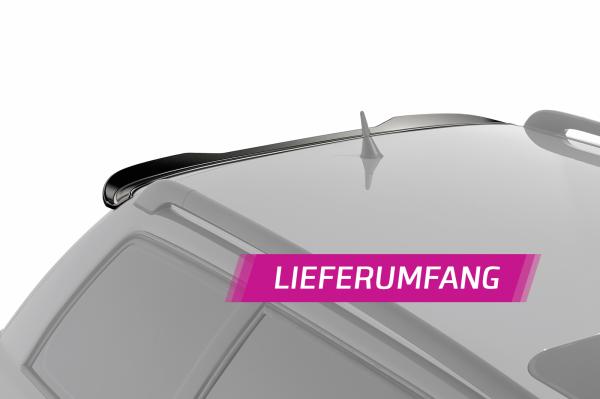 CSR Heckspoiler | Heckflügel mit ABE für Audi A4 B5 (Typ 8D5) Avant HF828-S schwarz matt strukturiert (keine Lackierung erforderlich)