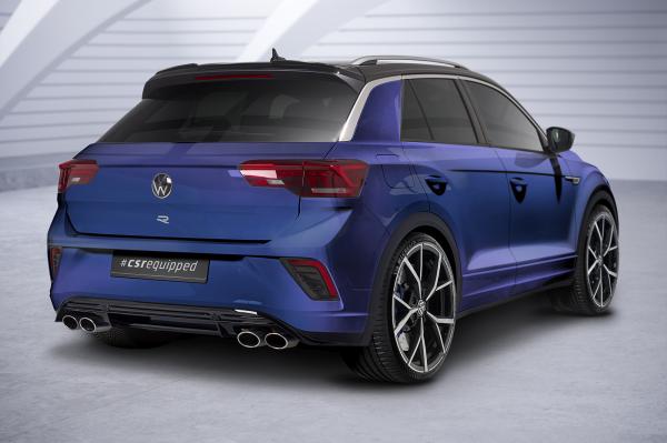 CSR Heckspoiler | Heckflügel mit ABE für VW T-Roc (Typ A1) R HF829-L Lackierung erforderlich (schwarz matt)