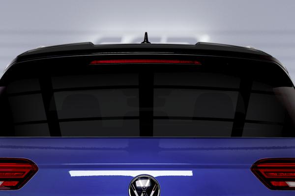 CSR Heckspoiler | Heckflügel mit ABE für VW T-Roc (Typ A1) R HF829-G Glossy schwarz glänzend (keine Lackierung erforderlich)