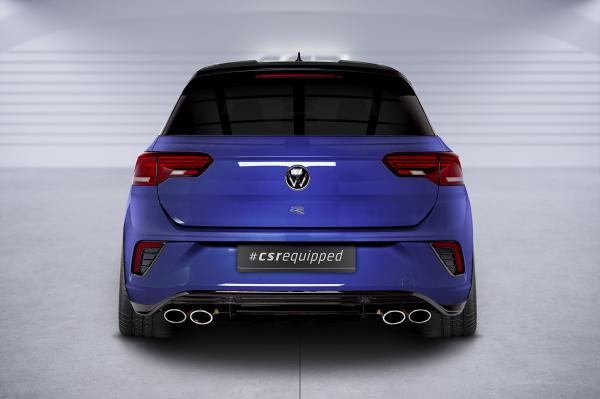 CSR Heckspoiler | Heckflügel mit ABE für VW T-Roc (Typ A1) R HF829-L Lackierung erforderlich (schwarz matt)