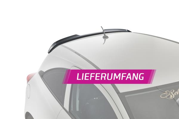CSR Heckspoiler | Heckflügel mit ABE für Opel Corsa E HF832-G Glossy schwarz Hochglanz (keine Lackierung erforderlich)