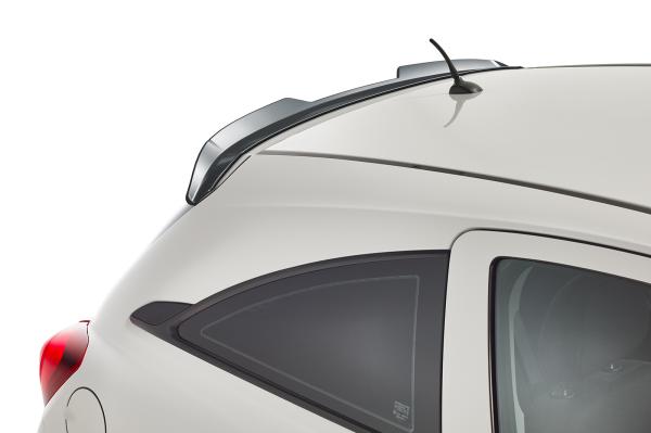 CSR Heckspoiler | Heckflügel mit ABE für Opel Corsa E HF832-G Glossy schwarz Hochglanz (keine Lackierung erforderlich)