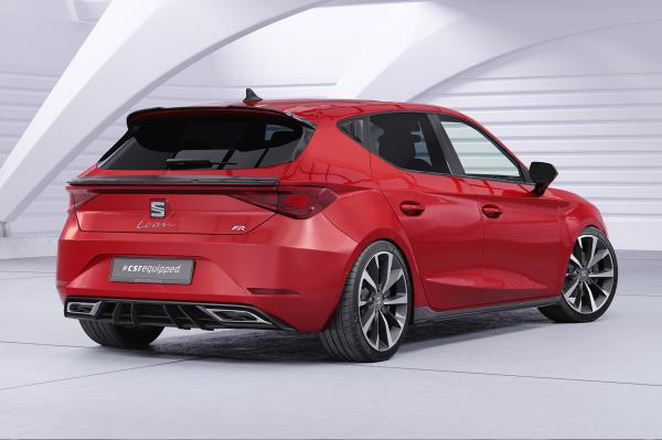 CSR Heckspoiler | Heckflügel mit ABE für Seat Leon 4 (Typ KL) HF834-L Lackierung erforderlich (unlackiert)