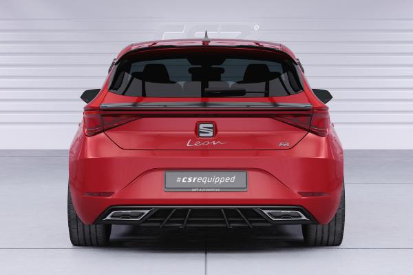 CSR Heckspoiler | Heckflügel mit ABE für Seat Leon 4 (Typ KL) HF834-L Lackierung erforderlich (unlackiert)