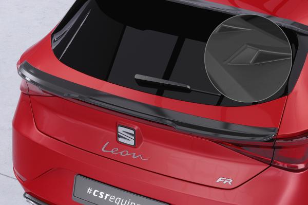 CSR Heckspoiler | Heckflügel mit ABE für Seat Leon 4 (Typ KL) HF835-L Lackierung erforderlich (unlackiert)