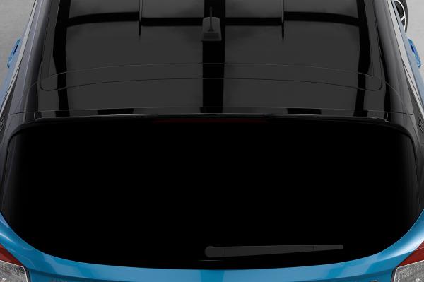 CSR Heckspoiler | Heckflügel mit ABE für Hyundai i10 (3. Gen.) HF837-S schwarz matt strukturiert (keine Lackierung erforderlich)