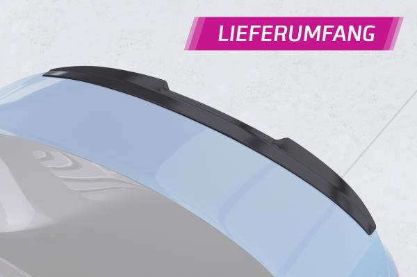 CSR Heckspoiler | Heckflügel mit ABE für Audi A4 B9 (Typ 8W) Limousine HF840-G Glossy schwarz glänzend (keine Lackierung erforderlich)