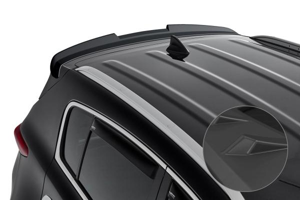 CSR Heckspoiler | Heckflügel mit ABE für Kia Sportage QL/QLE HF842-L Lackierung erforderlich (schwarz matt)