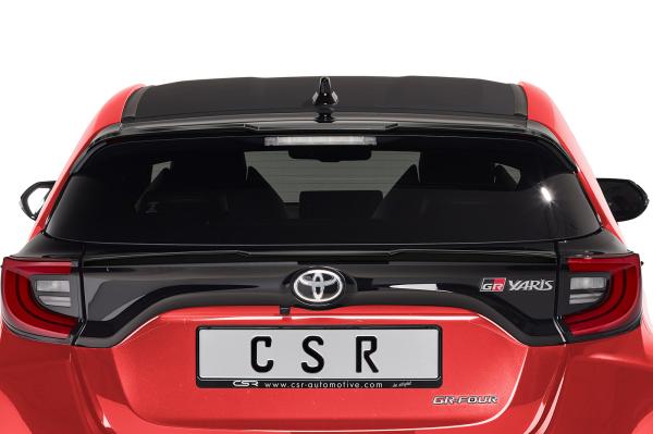 CSR Heckspoiler | Heckflügel mit ABE für Toyota GR Yaris (XP21) HF844-G Glossy schwarz Hochglanz (keine Lackierung erforderlich)