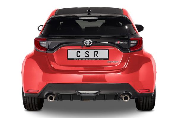 CSR Heckspoiler | Heckflügel mit ABE für Toyota GR Yaris (Typ XP21) HF845-G Glossy schwarz Hochglanz (keine Lackierung erforderlich)