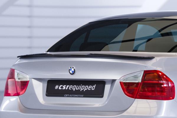 CSR Heckspoiler | Heckflügel mit ABE für BMW 3er E90 Limousine HF846-L Lackierung erforderlich (schwarz matt)