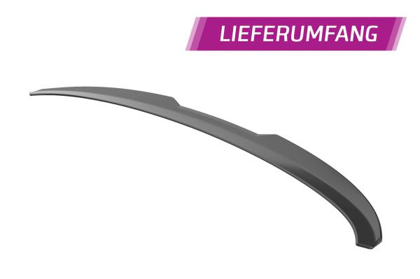 CSR Heckspoiler | Heckflügel mit ABE für BMW 3er E90 Limousine HF846-L Lackierung erforderlich (schwarz matt)