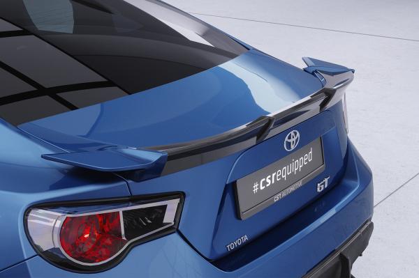 CSR Heckspoiler | Heckflügel mit ABE für Toyota GT86 HF848-G Glossy schwarz Hochglanz (keine Lackierung erforderlich)