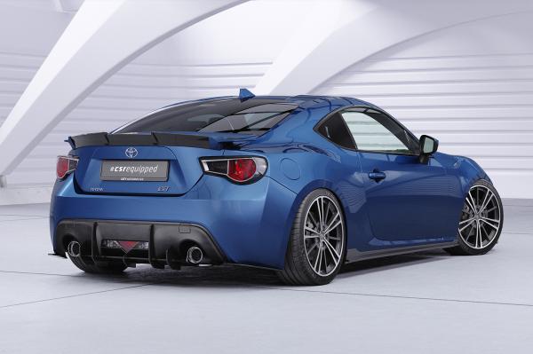 CSR Heckspoiler | Heckflügel mit ABE für Toyota GT86 HF848-G Glossy schwarz Hochglanz (keine Lackierung erforderlich)