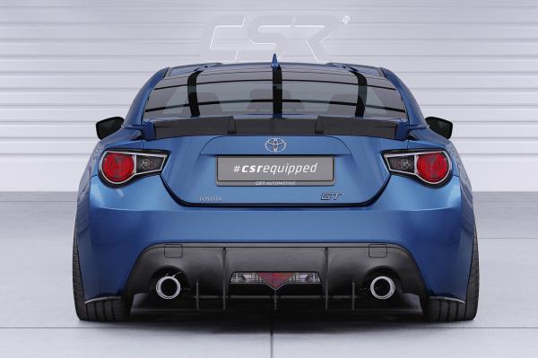 CSR Heckspoiler | Heckflügel mit ABE für Toyota GT86 HF848-G Glossy schwarz Hochglanz (keine Lackierung erforderlich)