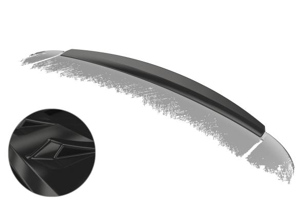 CSR Heckspoiler | Heckflügel mit ABE für Peugeot 407 HF850-G Glossy schwarz Hochglanz (keine Lackierung erforderlich)