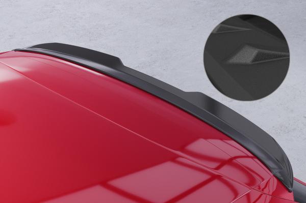 CSR Heckspoiler | Heckflügel mit ABE für Seat Leon 3 (Typ 5F) Cupra HF851-S Strukturiert schwarz matt (keine Lackierung erforderlich)