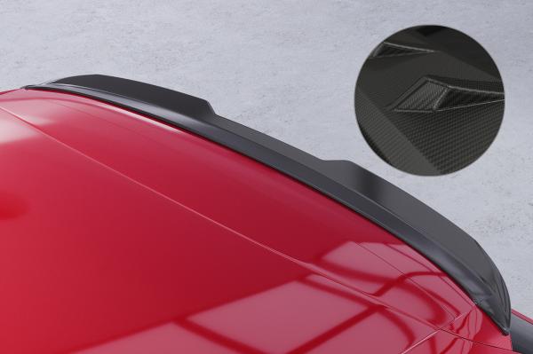 CSR Heckspoiler | Heckflügel mit ABE für Seat Leon 3 (Typ 5F) Cupra HF851-M Carbon Look matt strukturiert (keine Lackierung erforderlich)