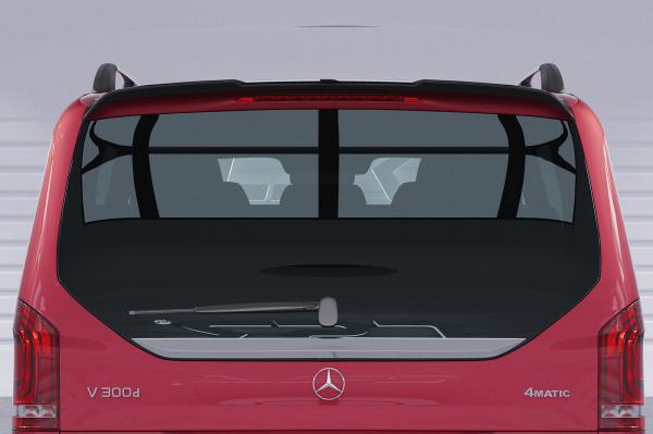 CSR Heckspoiler | Heckflügel mit ABE für Mercedes-Benz V-Klasse 447 AMG-Line HF852-L schwarz matt (Lackierung erforderlich)