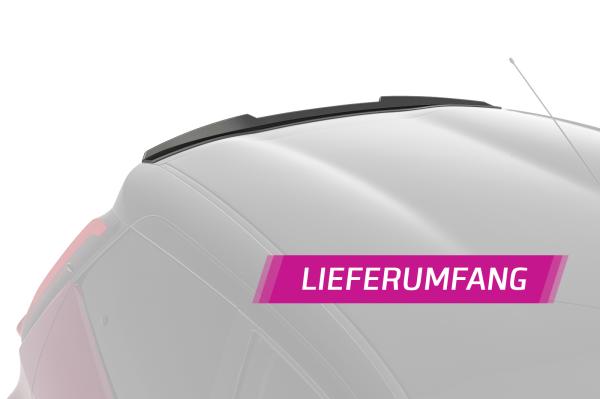 CSR Heckspoiler | Heckflügel mit ABE für Toyota Aygo 2 HF853-C Carbon Look Hochglanz (keine Lackierung erforderlich)