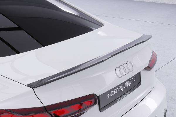 CSR Heckspoiler | Heckflügel mit ABE für Audi A5 (F5) Sportback HF859-L schwarz matt (Lackierung erforderlich)